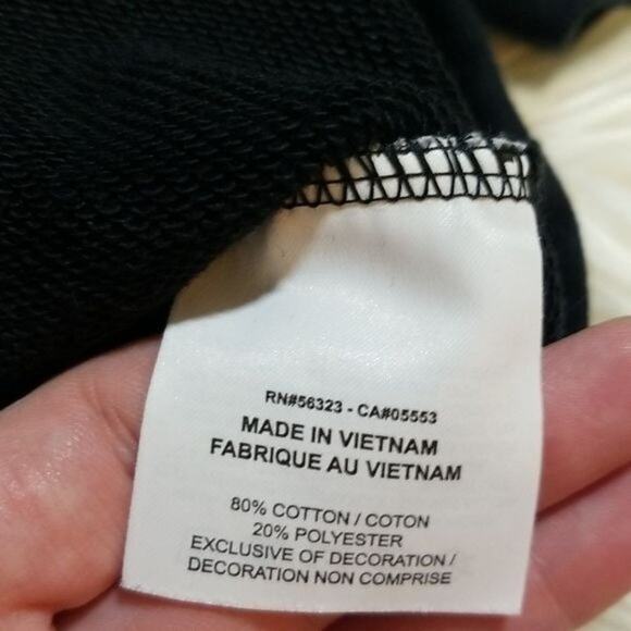 Nike Swoosh Black Hoodie Sweatshirt - Picture 8 of 9